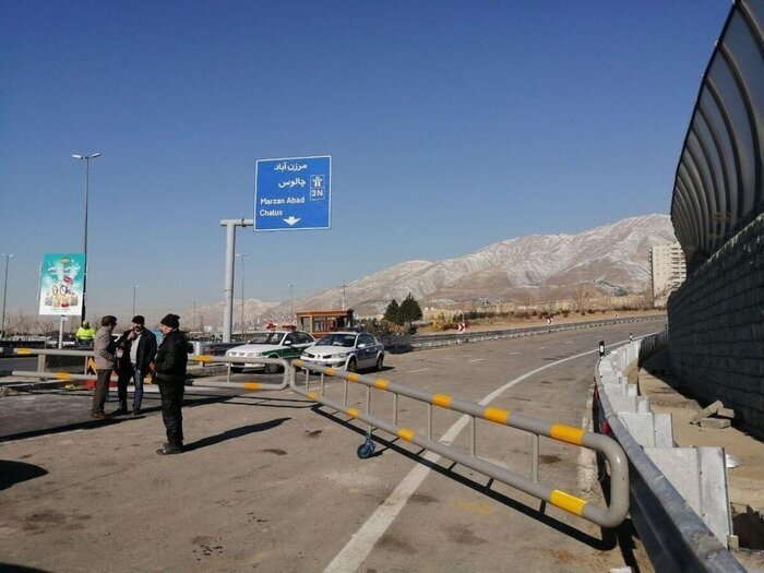 اعمال محدودیت در جاده کرج-چالوس و آزادراه تهران-شمال