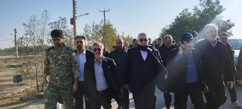 بازدید اعضای کمیسیون امنیت ملی و سیاست خارجی مجلس از پایگاه دریایی اروند