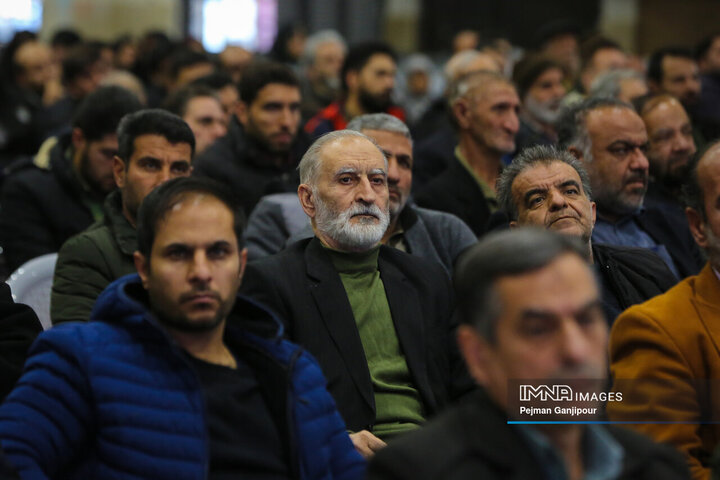 مراسم سالروز شهادت سرداران شهید حاج قاسم سلیمانی و حاج احمد کاظمی در اصفهان