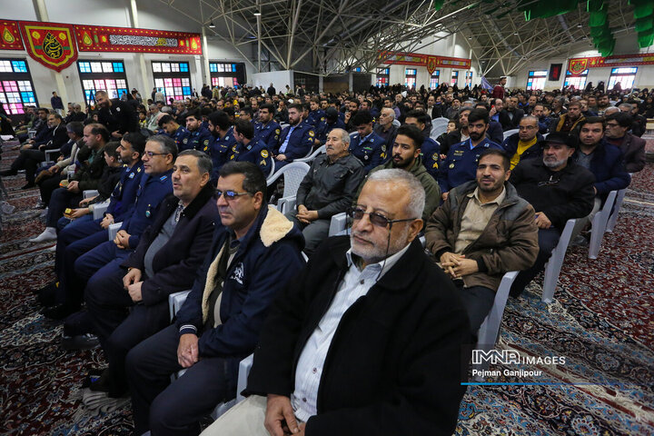 مراسم سالروز شهادت سرداران شهید حاج قاسم سلیمانی و حاج احمد کاظمی در اصفهان