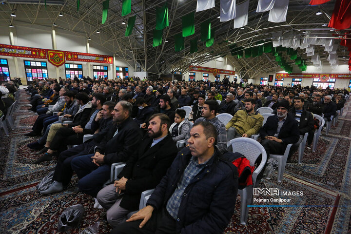 مراسم سالروز شهادت سرداران شهید حاج قاسم سلیمانی و حاج احمد کاظمی در اصفهان