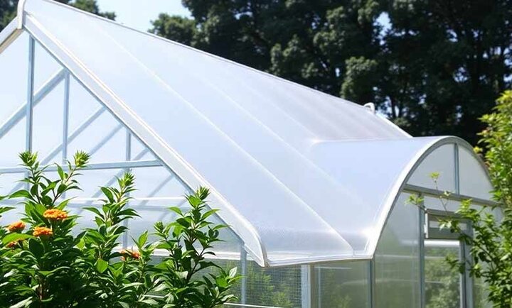 پوشش سقف پلی کربنات پوشش سقف پلی کربنات