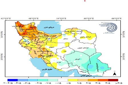 خشکسالی ضعیف تا شدید در بیشتر استانها + جدیدترین پیش بینی بارشها در ایران