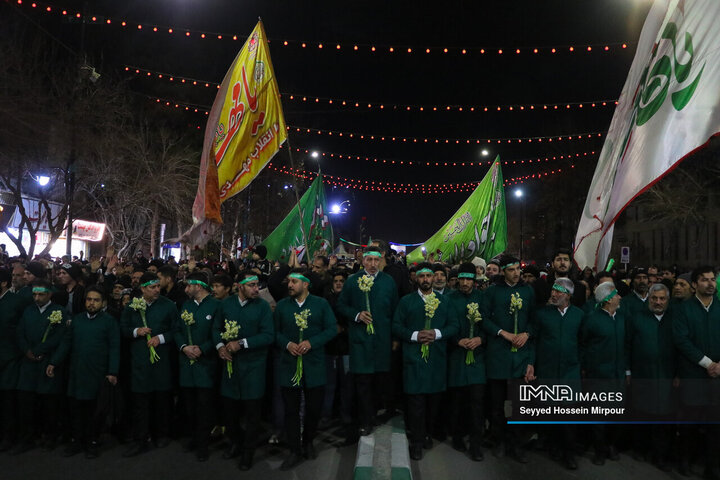 جشن میلاد امام جواد(ع) و گلباران حرم مطهر رضوی