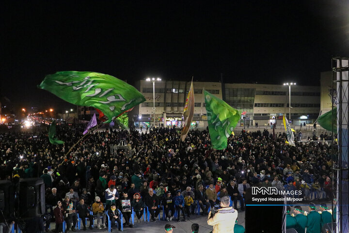 جشن میلاد امام جواد(ع) و گلباران حرم مطهر رضوی