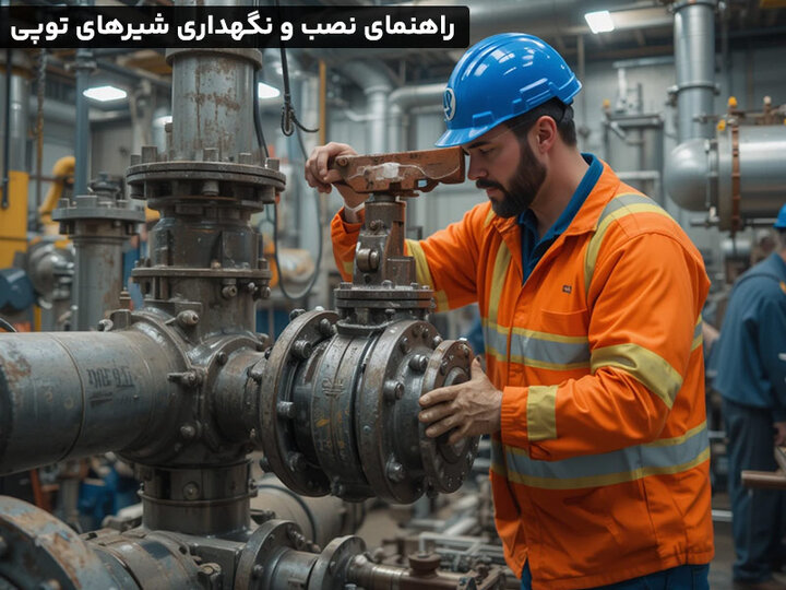 راهنمای نصب و نگهداری شیرهای توپی راهنمای نصب و نگهداری شیرهای توپی