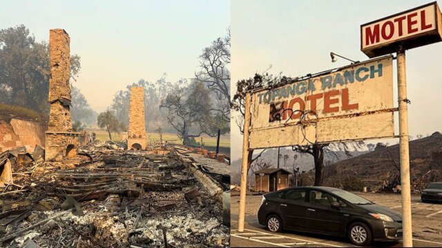 بناهای معروف فیلم و سریال که در آتشسوزی لسآنجلس سوختند