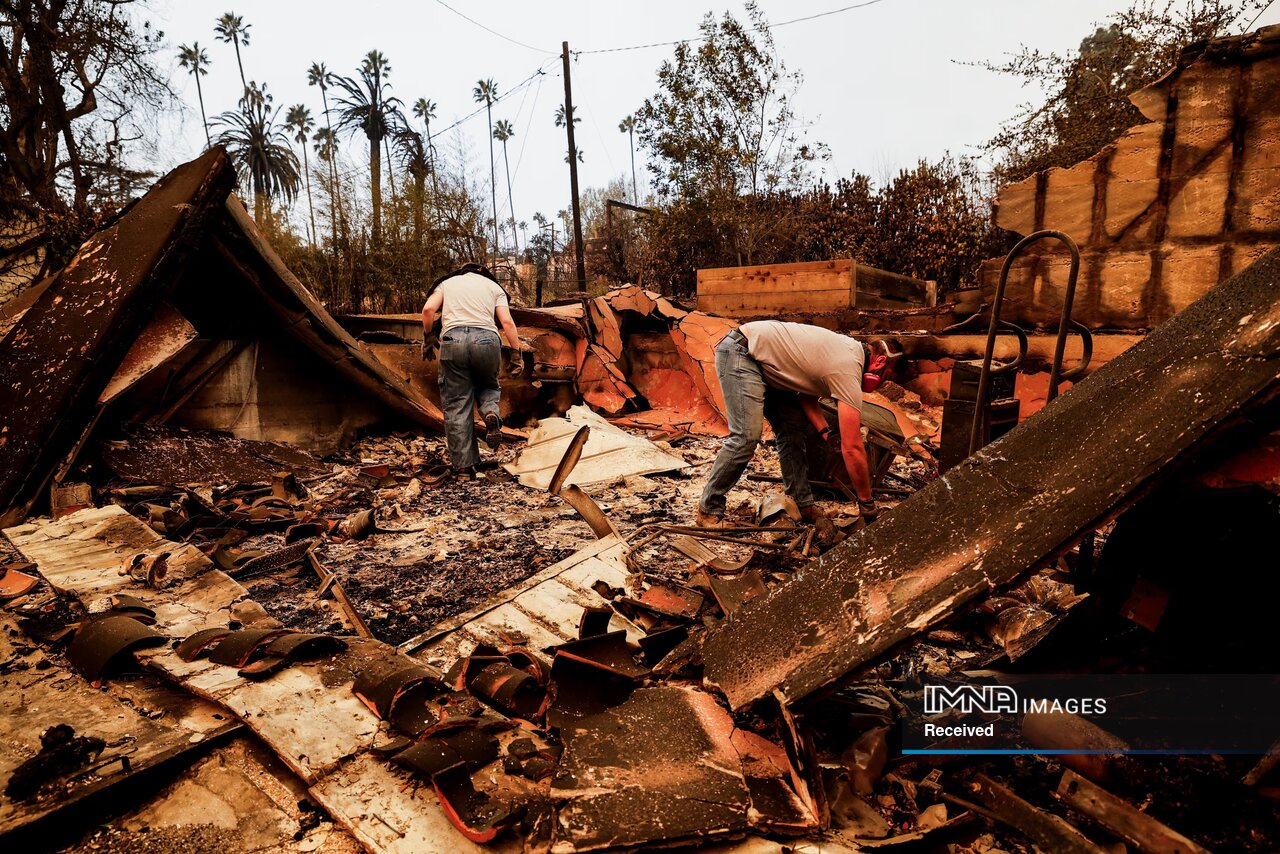 جزئیات جدید از آتش سوزی لس آنجلس+ تصاویر و آمار خسارتها