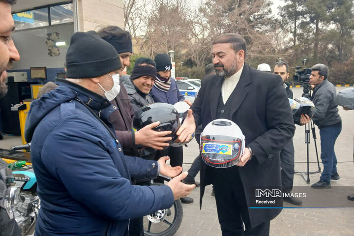 طرح معاینه فنی رایگان ۱۰ هزار موتورسیکلت در اصفهان