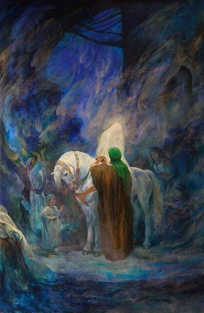 نقاشیهایی برای امام علی (ع)