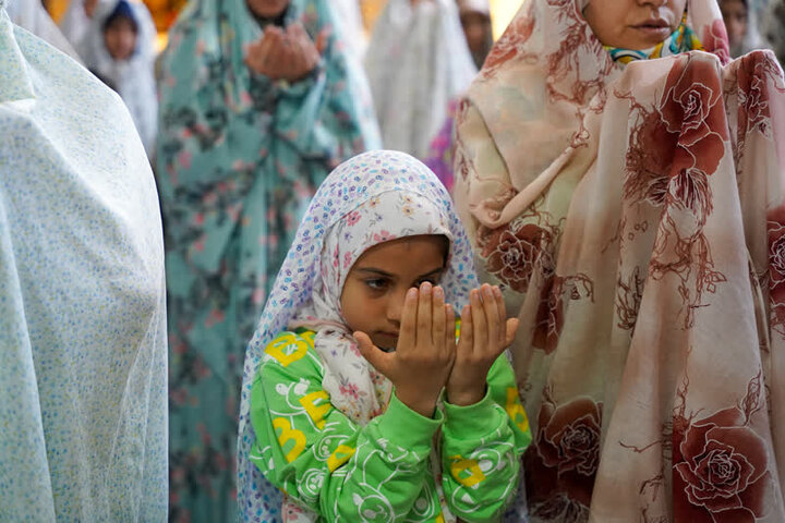 تجربه شیرین مادری در محراب اعتکاف