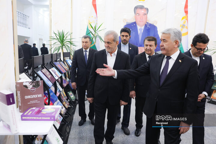 حضور در دانشگاه علوم پزشکی ابوعلی سینای تاجیکستان