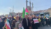 راهپیمایی جمعه نصر در کرمانشاه برگزار شد