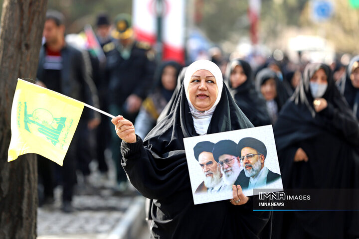 راهپیمایی جمعه نصر در همدان