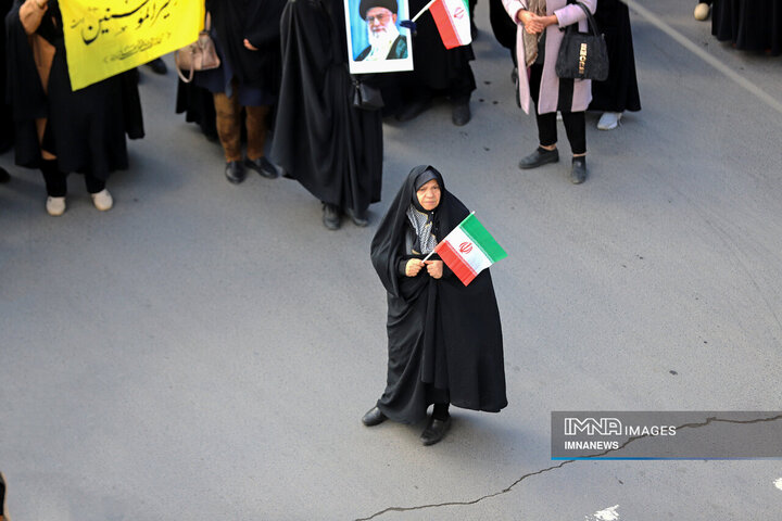 راهپیمایی جمعه نصر در همدان