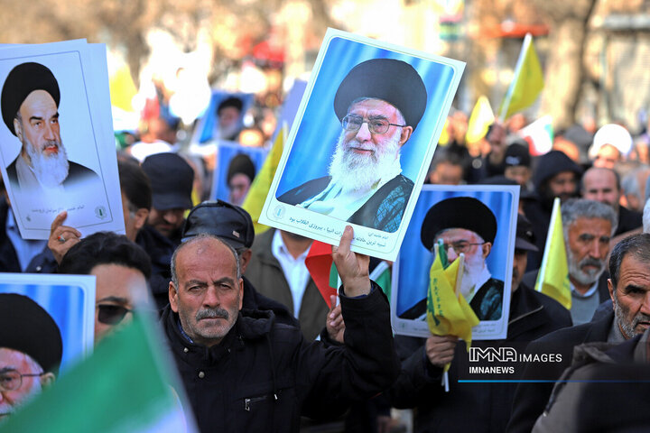 راهپیمایی جمعه نصر در همدان