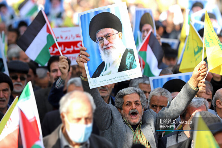 راهپیمایی جمعه نصر در همدان