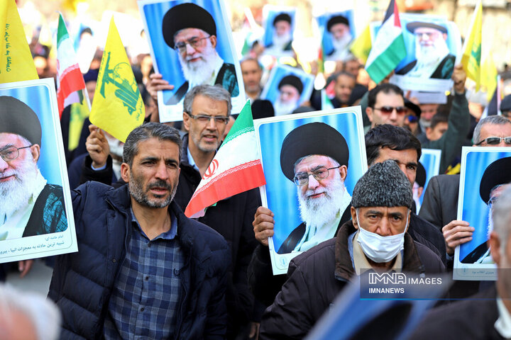 راهپیمایی جمعه نصر در همدان