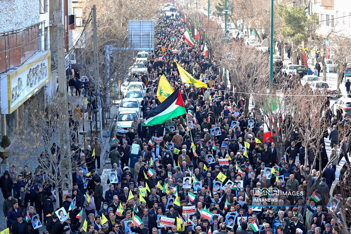 راهپیمایی جمعه نصر در همدان