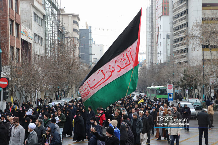 راهپیمایی جمعه نصر در مشهد