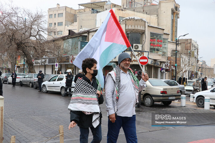 راهپیمایی جمعه نصر در مشهد