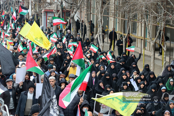 راهپیمایی جمعه نصر در مشهد