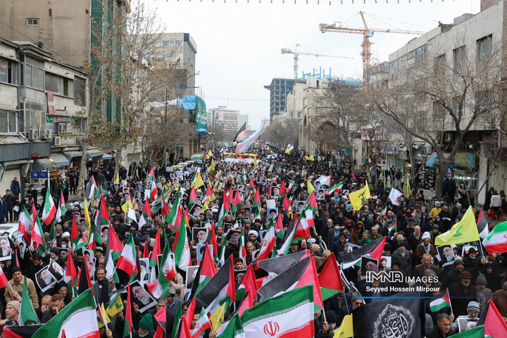 راهپیمایی جمعه نصر در مشهد