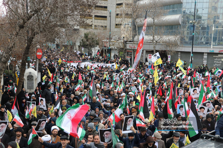 راهپیمایی جمعه نصر در مشهد