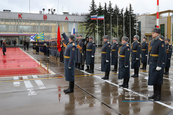 ورود رئیس جمهور به مسکو