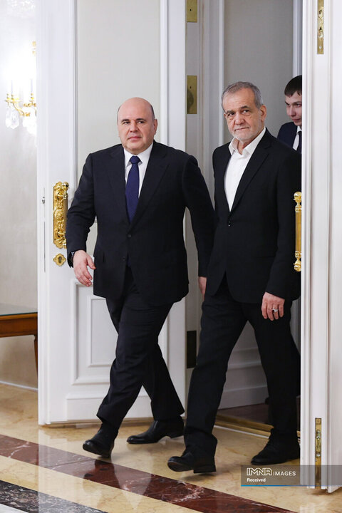 دیدار با نخست وزیر روسیه