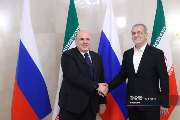 دیدار با نخست وزیر روسیه