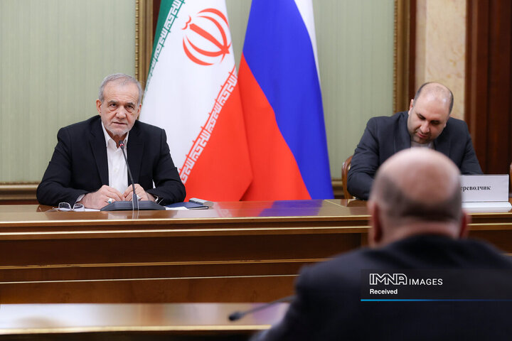 دیدار با نخست وزیر روسیه