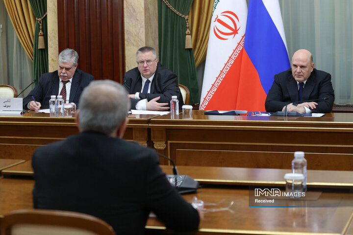 دیدار با نخست وزیر روسیه