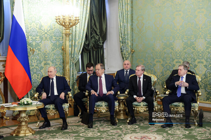 دیدار روسای جمهور ایران و روسیه