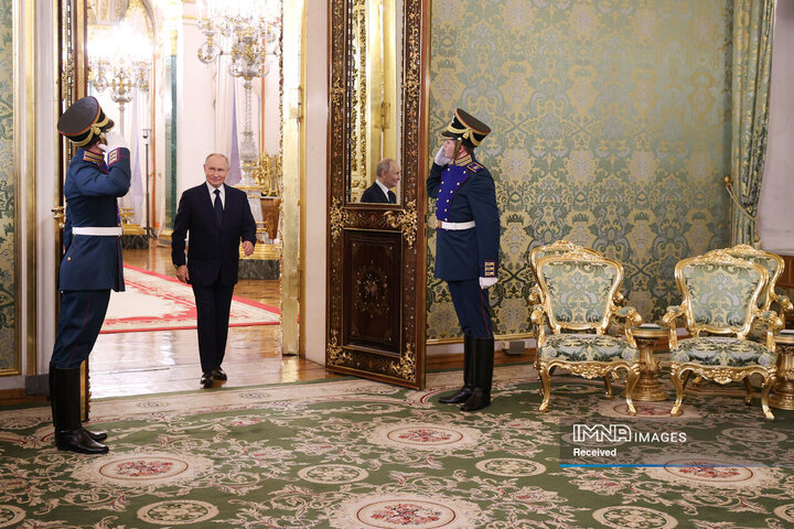 دیدار روسای جمهور ایران و روسیه