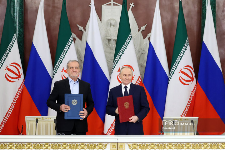 امضای اسناد همکاری های راهبردی ایران و روسیه
