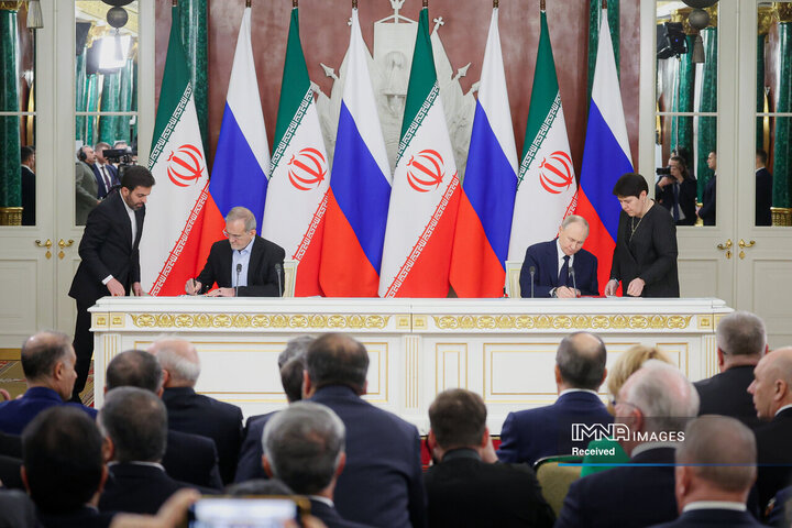 امضای اسناد همکاری های راهبردی ایران و روسیه