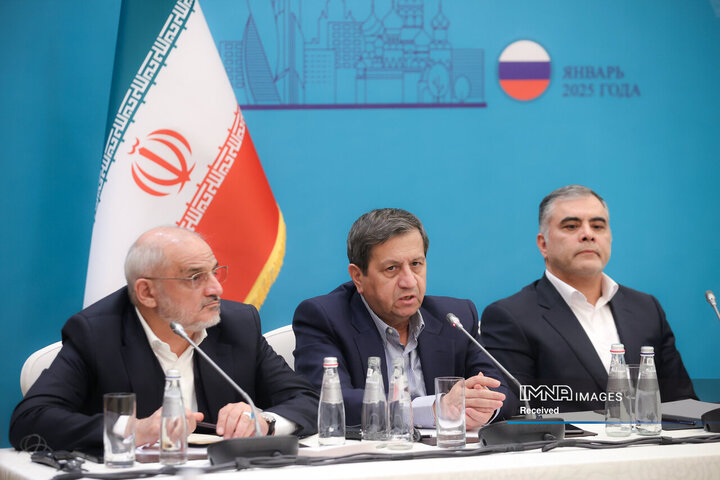 نشست با جمعی از فعالان اقتصادی روسیه