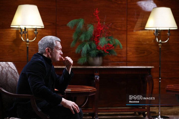 مصاحبه با شبکه تلویزیونی یک روسیه