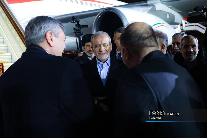 رئیس جمهور مسکو را به مقصد تهران ترک کرد