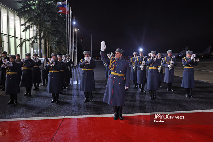 رئیس جمهور مسکو را به مقصد تهران ترک کرد