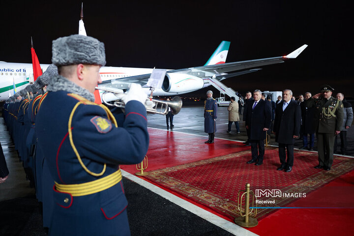 رئیس جمهور مسکو را به مقصد تهران ترک کرد