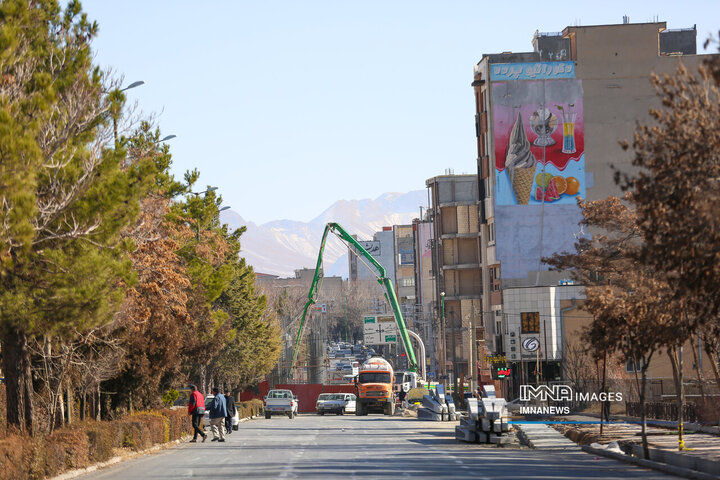 پروژه روگذر آیت‌الله طالقانی شهرکرد