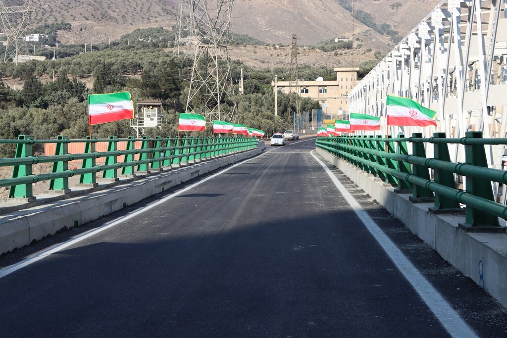 پل بزرگ سفیدرود منجیل افتتاح شد