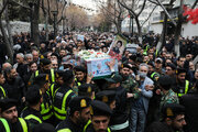 مراسم تشییع شهدای عدالت