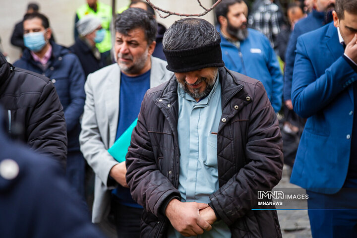 مراسم تشییع شهدای عدالت