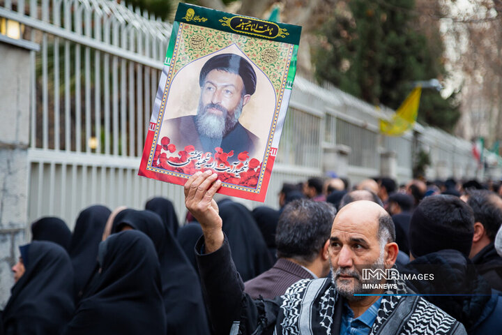 مراسم تشییع شهدای عدالت