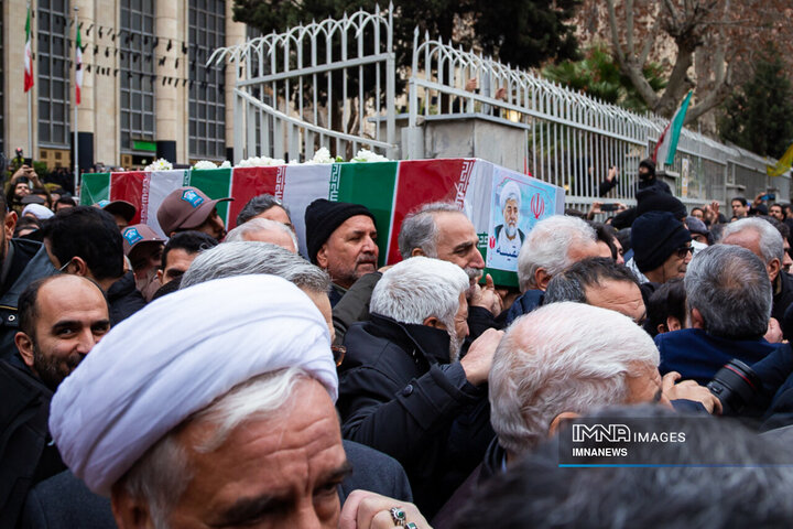 مراسم تشییع شهدای عدالت