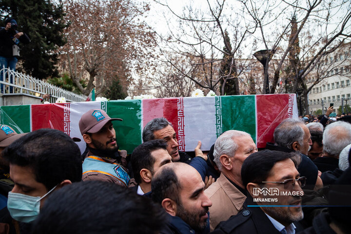 مراسم تشییع شهدای عدالت