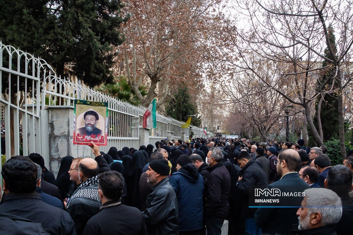 مراسم تشییع شهدای عدالت